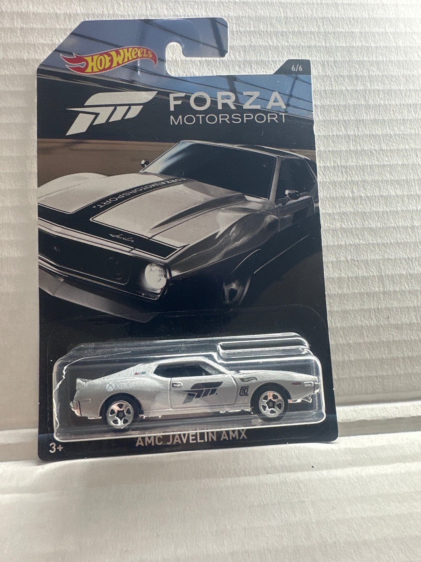 2018 Hot Wheels Forza Motorsport Series 6/6 AMC JAVELIN AMX Silver