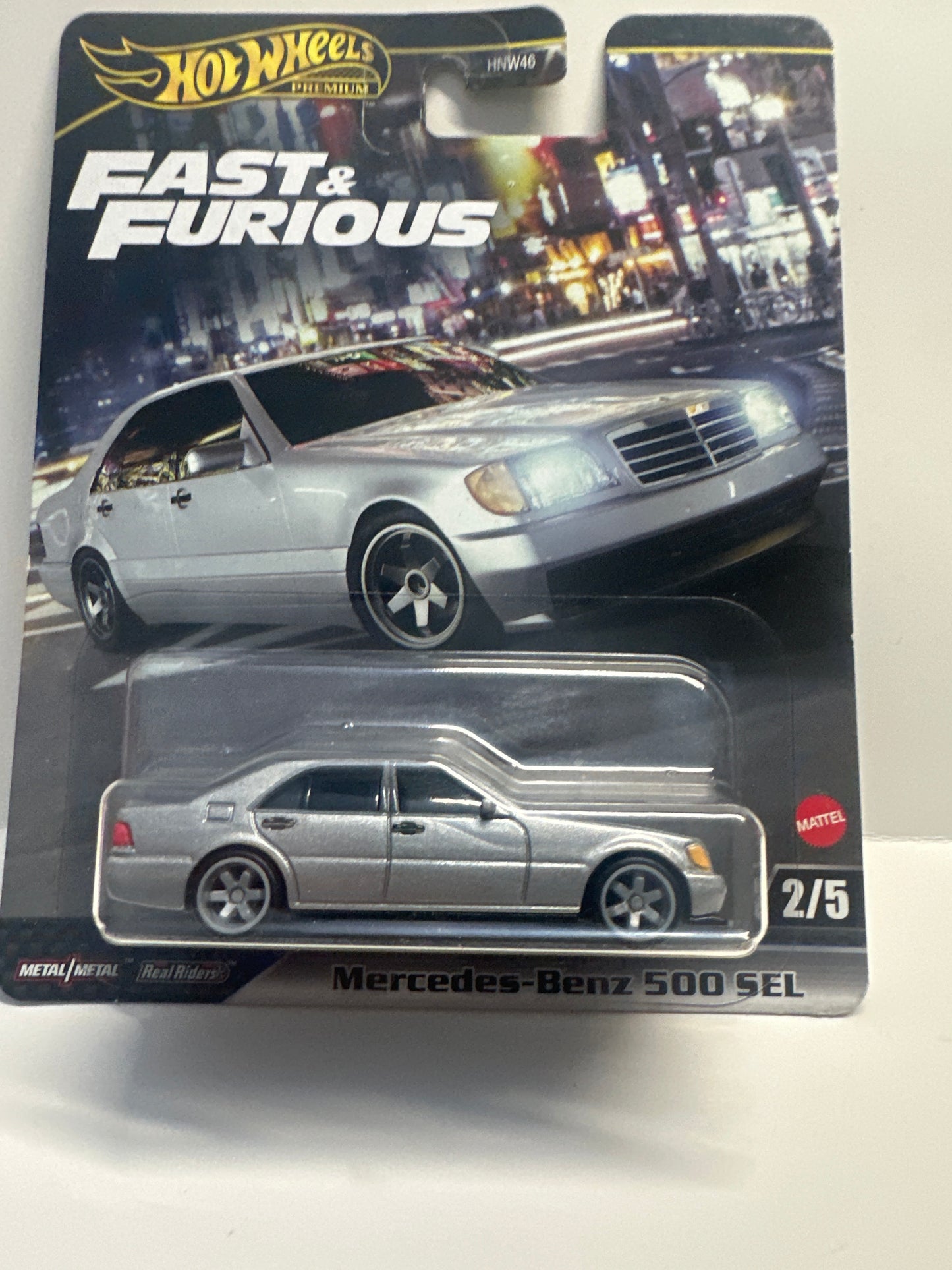 2024 Hot Wheels Premium FAST & FURIOUS Mercedes-Benz 500 SEL