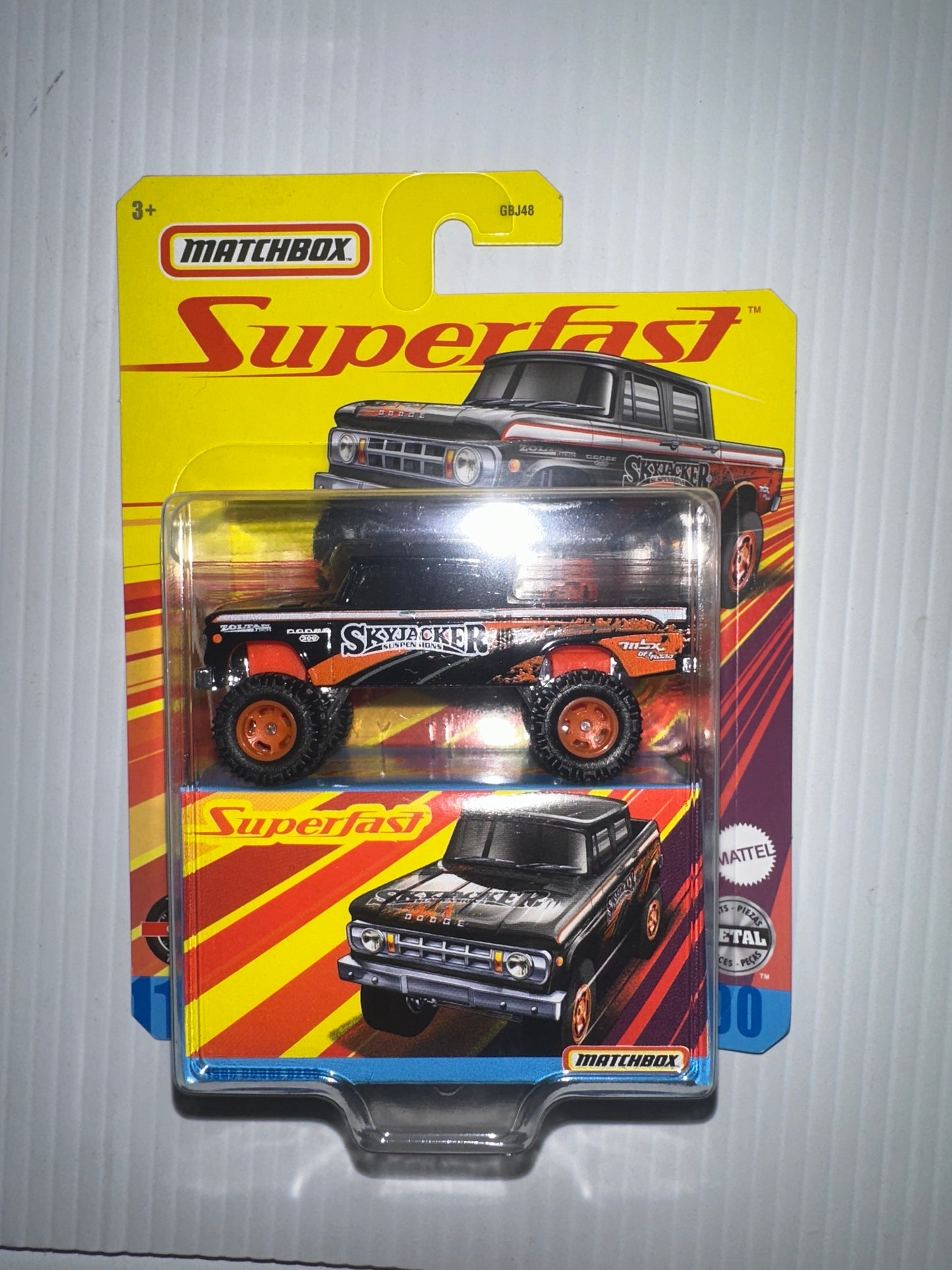 Matchbox superfast '68 Dodge D200 [Collector Box]