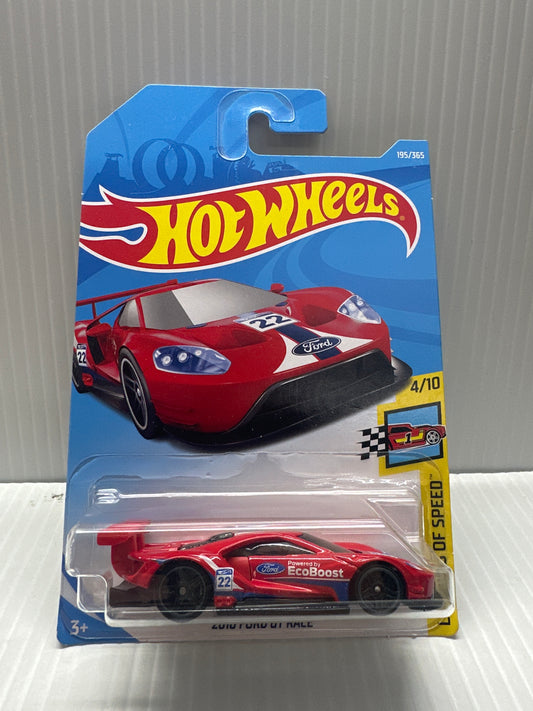 Hot Wheels 2016 Ford GT Race Red 4/10 195/365