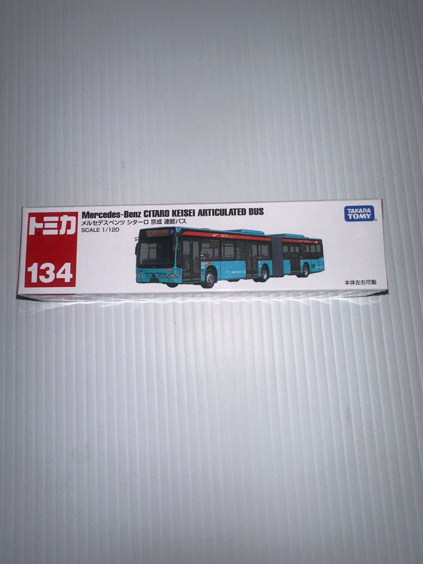 Tomica Takara Tomy Mercedes-Benz Citaro Keisei Articulated bus no134