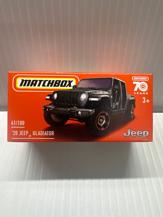 MATCHBOX 70 YEARS 20' JEEP GLADIATOR 41/100