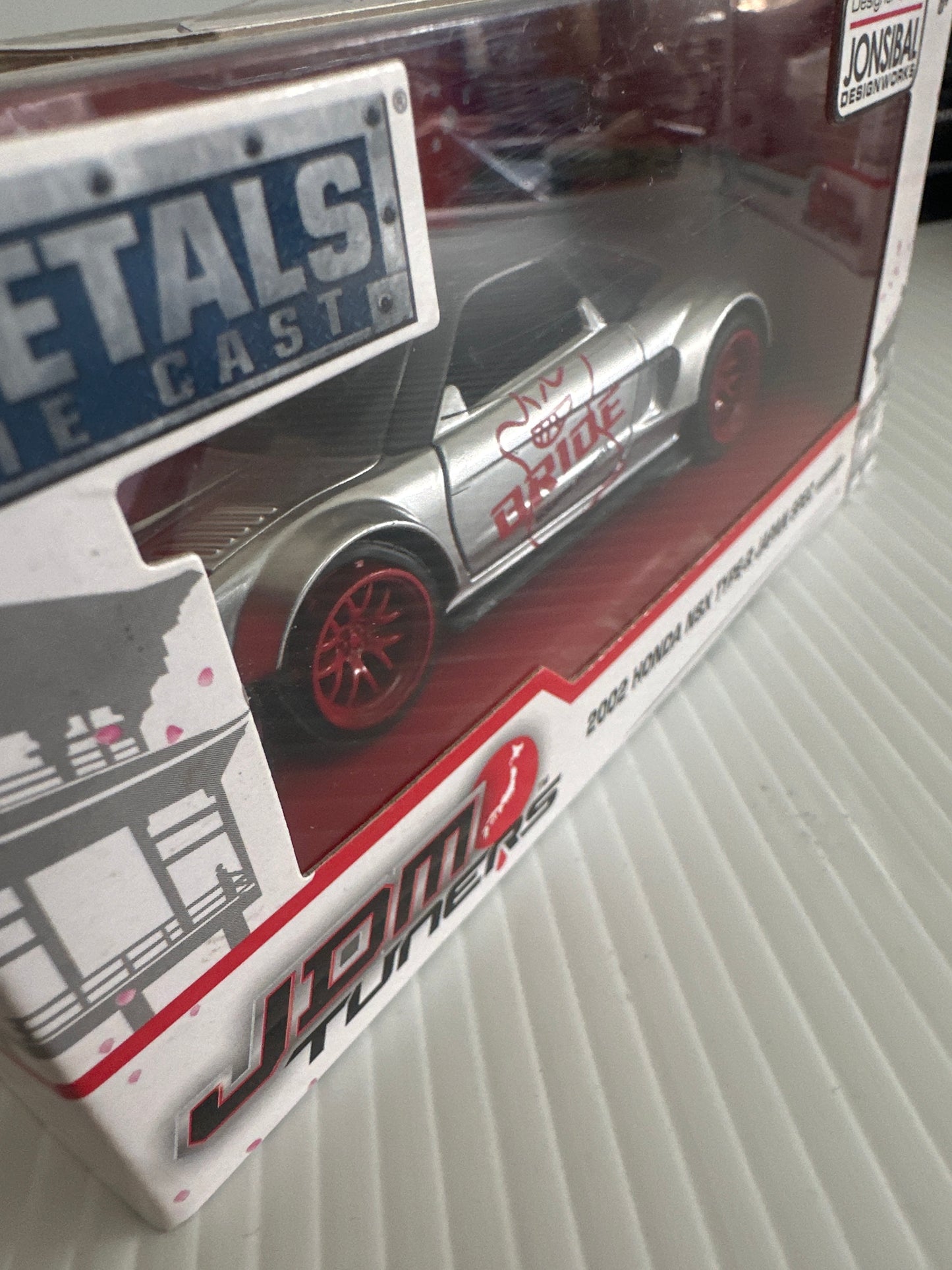 JADA METALS TUNERS 2002 HONDA NSX TYPE-R JAPAN SPEC WIDE BODY 1/32 SCALE NEW