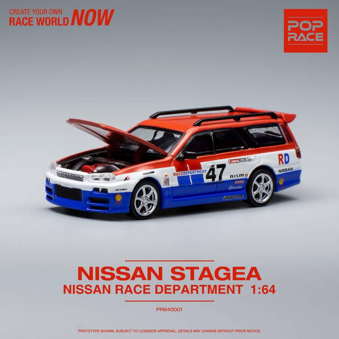 Pop Race PR64-01 Nissan Stagea Rb25 Race Dept.