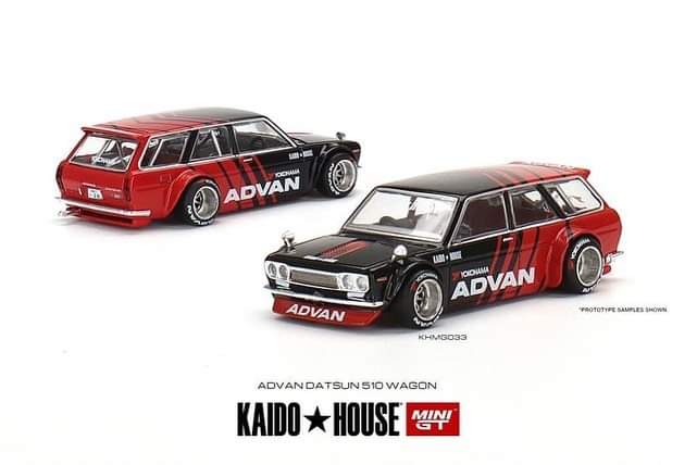 Kaidohouse Mini Gt Datsun 510 Wagon Pro Street Advan