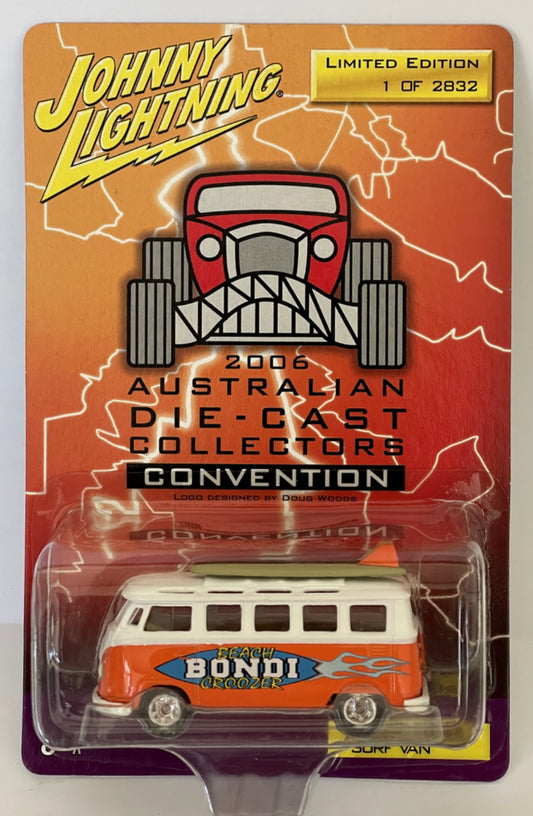 Johnny Lightning '2006 Australian Die-cast Convention 1965 VW Combi Surf Van1:64