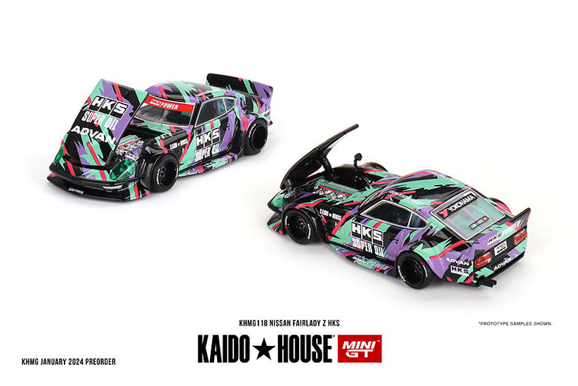 Mini GT

Kaido House x Mini GT 1:64 Nissan Fairlady Z HKS