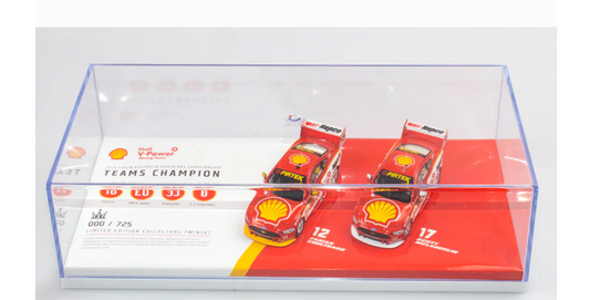 Shell V-Power Racing Team #12 / #17 Ford Mustang GT Supercars - 2019 Teams Champion Twinset no 713/725