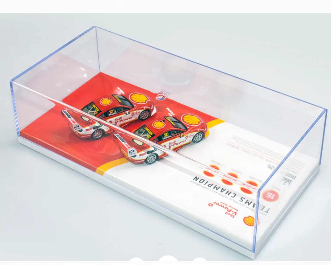 Shell V-Power Racing Team #12 / #17 Ford Mustang GT Supercars - 2019 Teams Champion Twinset no 713/725