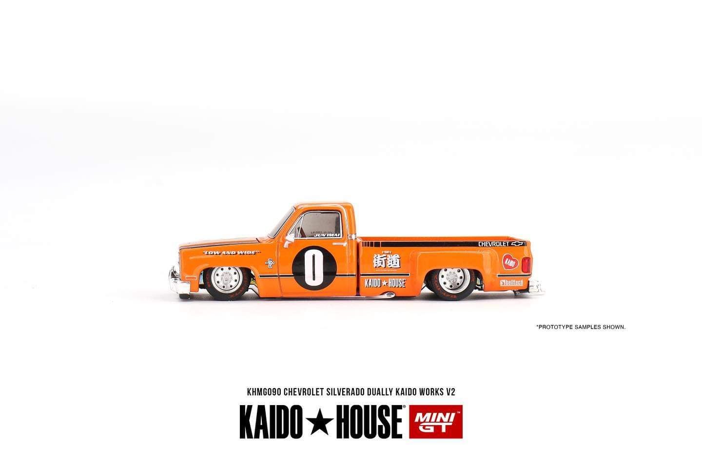 Mini GT x Kaido House 1:64 Chevrolet Silverado Dually Kaido V2 Pick up #90