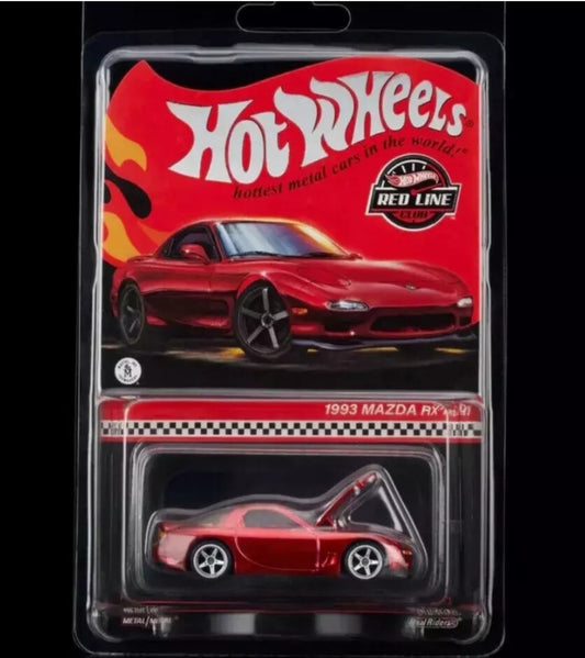 Hot wheels Rlc exclusive 2024 Mazda 93 rx7 R1