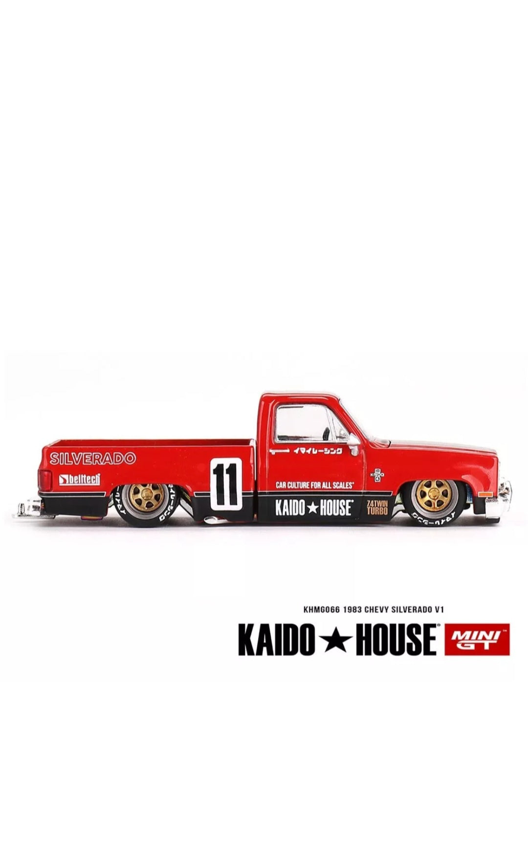 Mini GT

Kaidohouse x Mini GT 1:64 Chevrolet Silverado V1 066