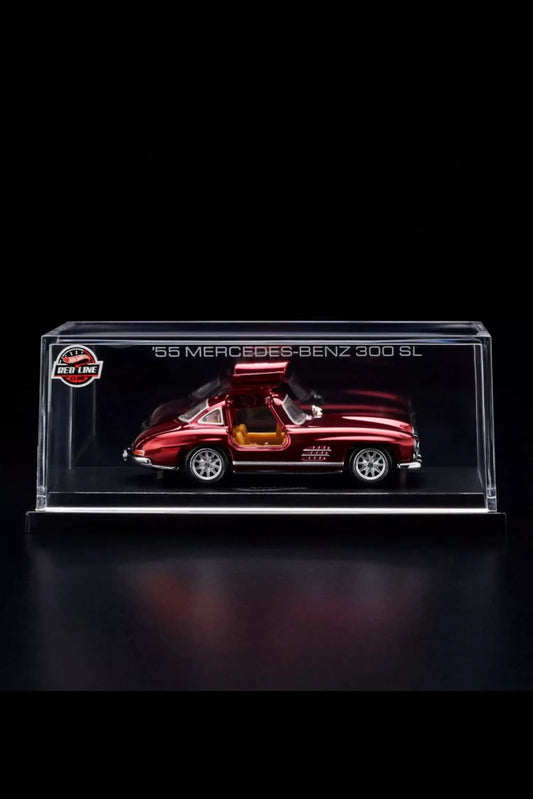 Hot Wheels Collectors RLC 1955 Mercedes-Benz 300 SL Spectraflame Oxblood