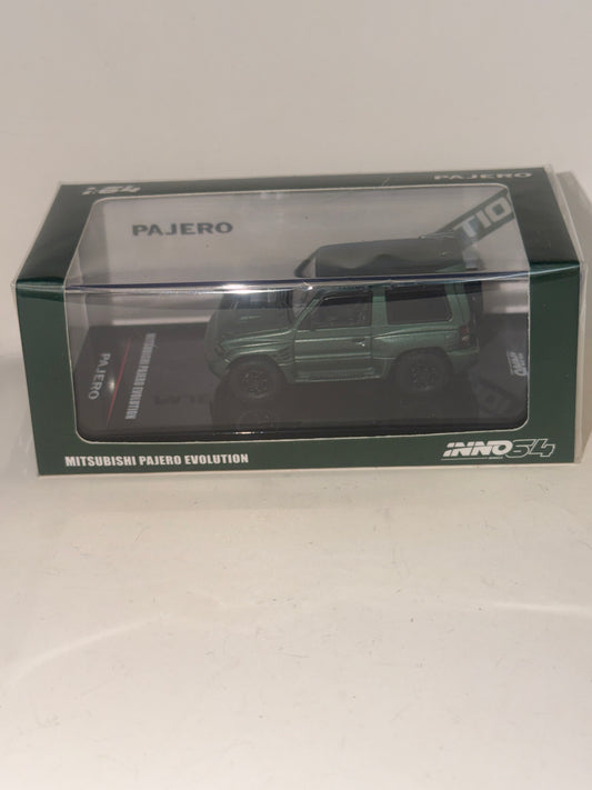 Inno64 Mitsubishi Pajero Evolution Satin Green