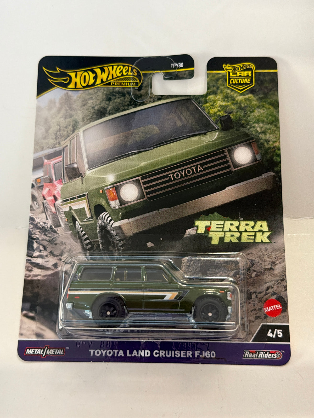 Hot Wheels Car Culture Terra Trek Toyota Land Cruiser FJ60 4/5