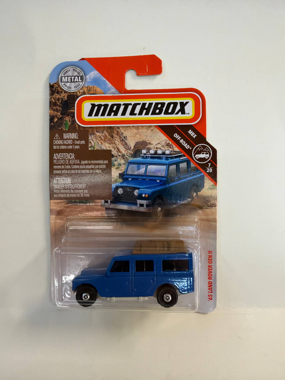 2018 MATCHBOX MBX OFF-ROAD 65 LAND ROVER GEN 2