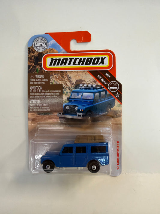 2018 MATCHBOX MBX OFF-ROAD 65 LAND ROVER GEN 2