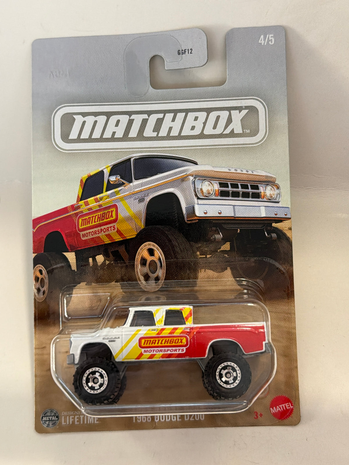 2025 NEW SMATCHBOX 1968 DODGE D200 4/5
