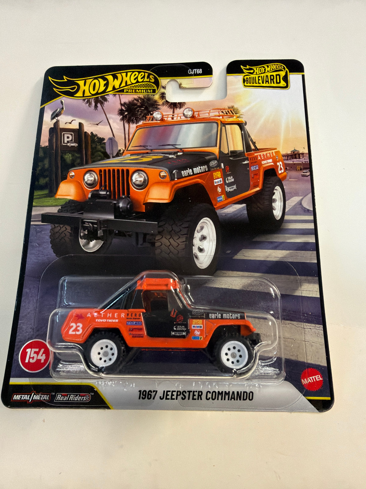 2026 Hot Wheels Premium Boulevard 1967 Jeepster Commando #154