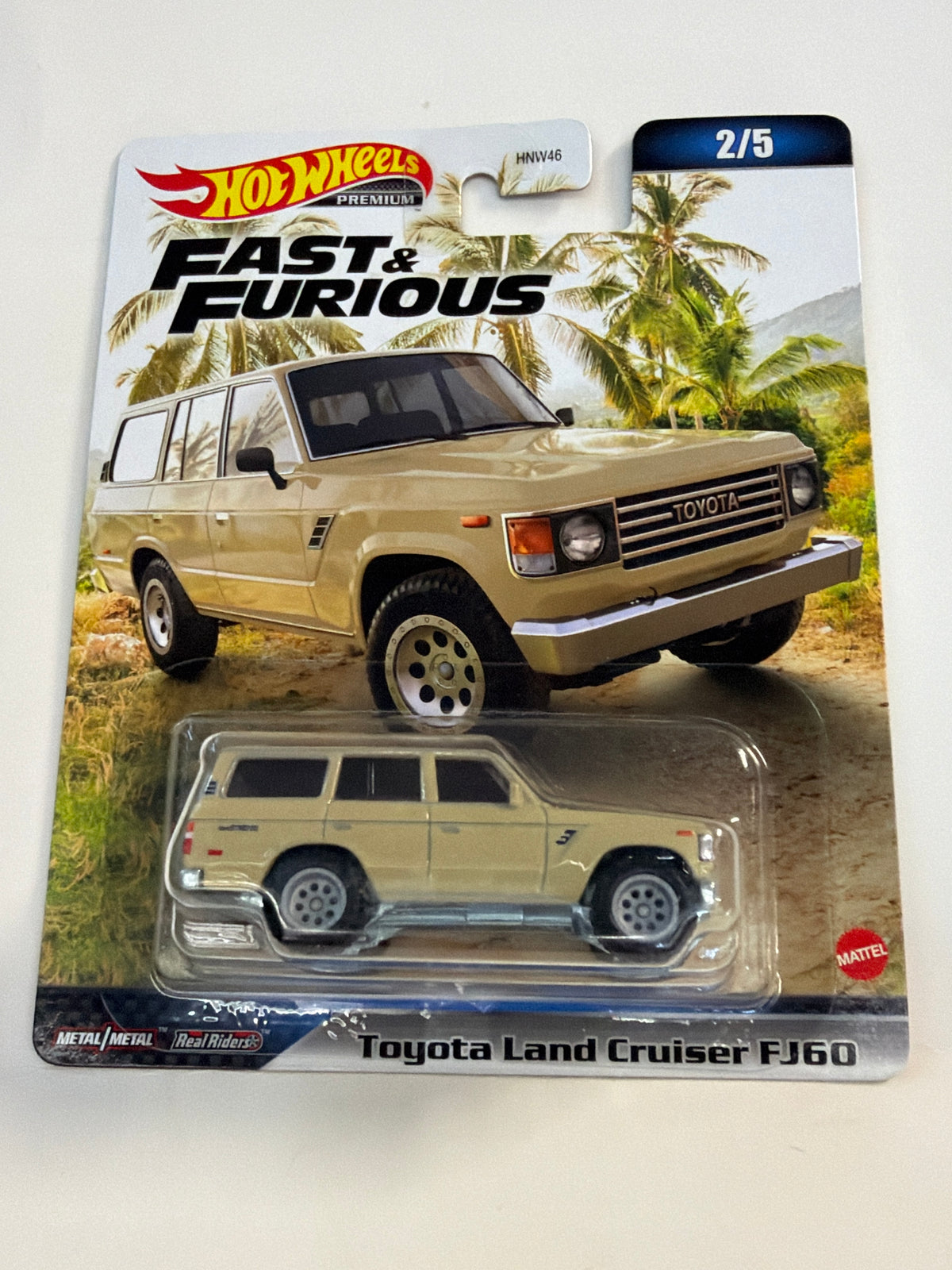 Hot Wheels Premium Fast & Furious TOYOTA LAND CRUISER FJ60 1:64 Diecast 2/5