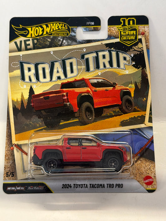 Hot Wheels (JDM/Pickup Truck) 2024 Toyota Tacoma TRD Pro Road Trip 2026 car culture