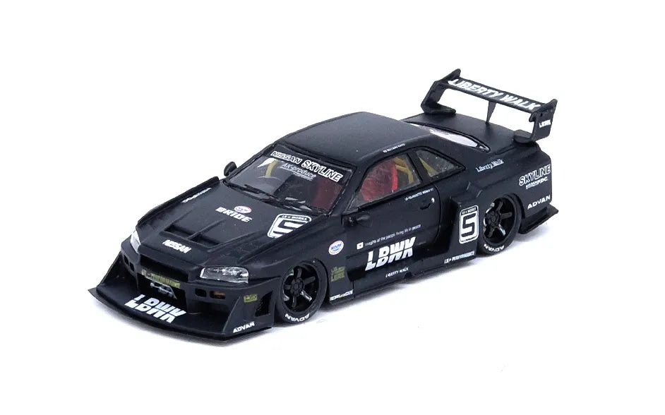 Inno64-R Nissan Skyline Lb-Er34  Lbwk Super Silhouette Black