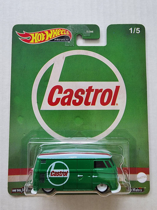 Hot Wheels Premium Car Culture Vintage oil  Castrol Volkswagen T1 panel