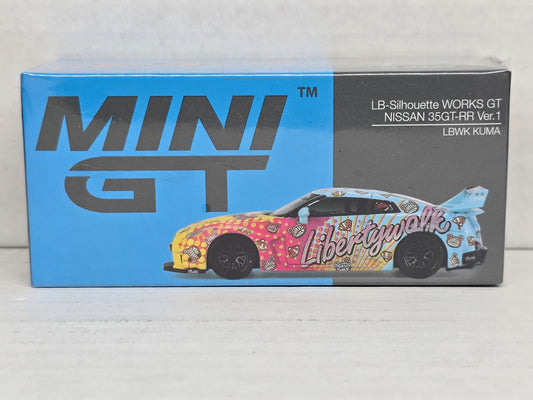 Mini Gt 
Lb Silhouette Works Gt 
Nissan 35GT-RR  Ver 1
LBWK KUMA