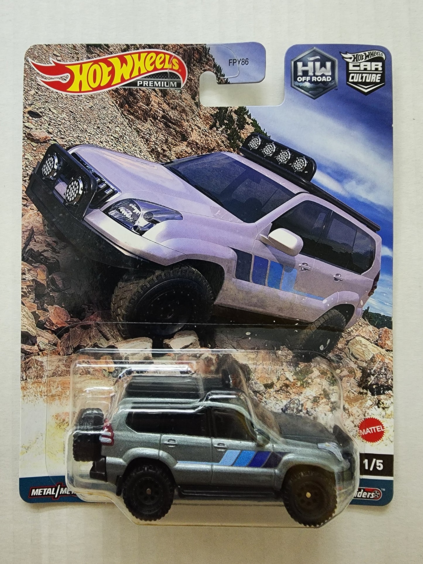 Hot Wheels Premium HW Offroad 2005 Toyota Land Cruiser Prado