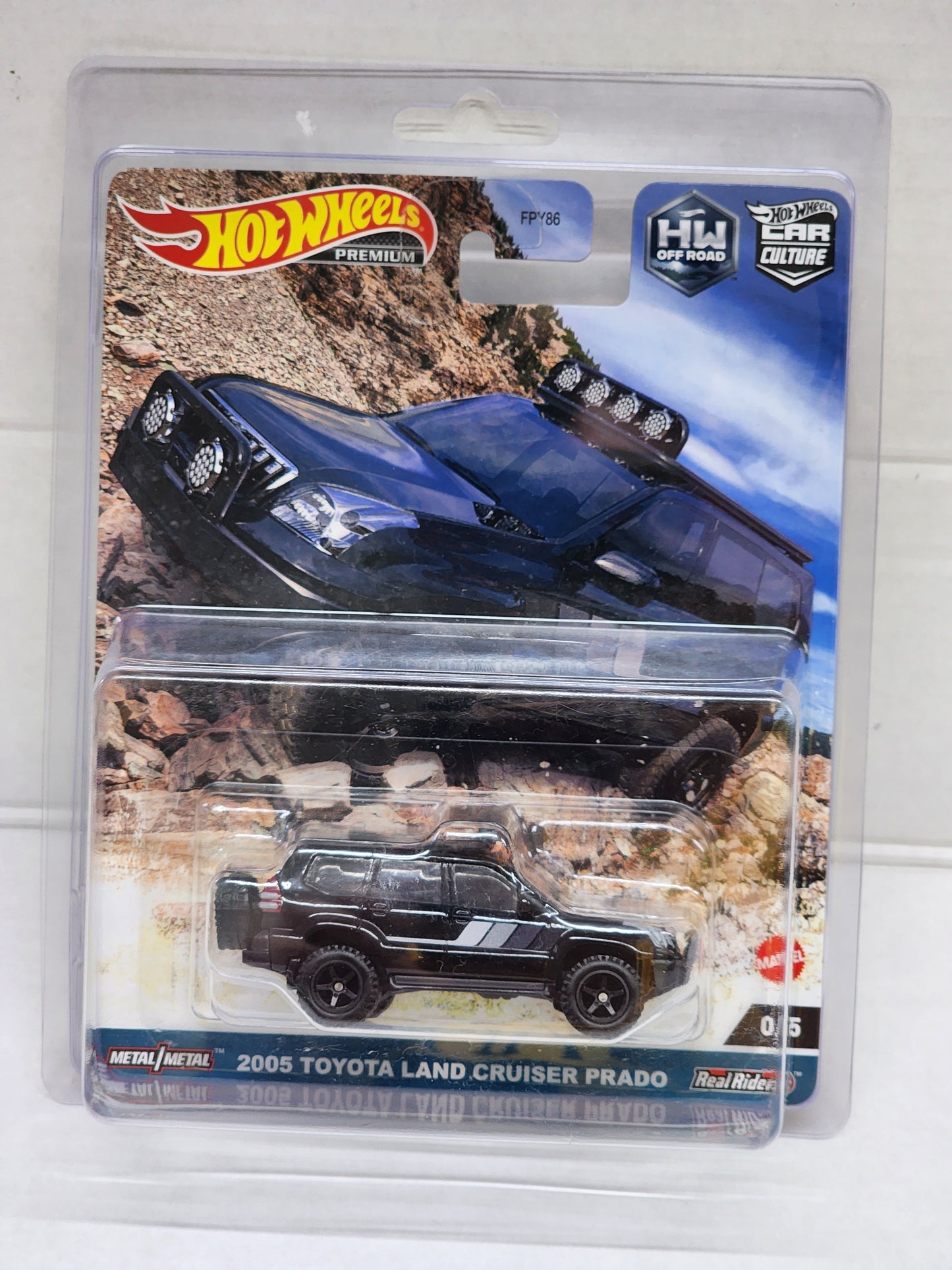 Hot wheels Premium Hw Offroad Chase 2005 Toyota Landcruiser Prado