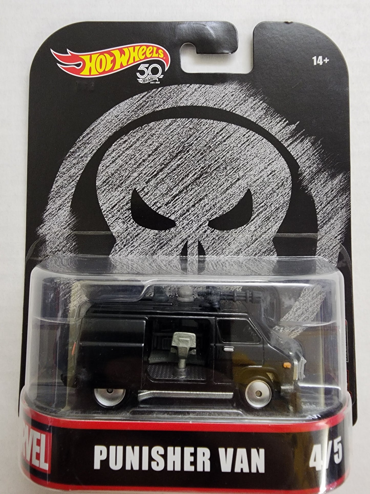 Hot Wheels Premium Replica Entertainment 2018  The Punisher Van