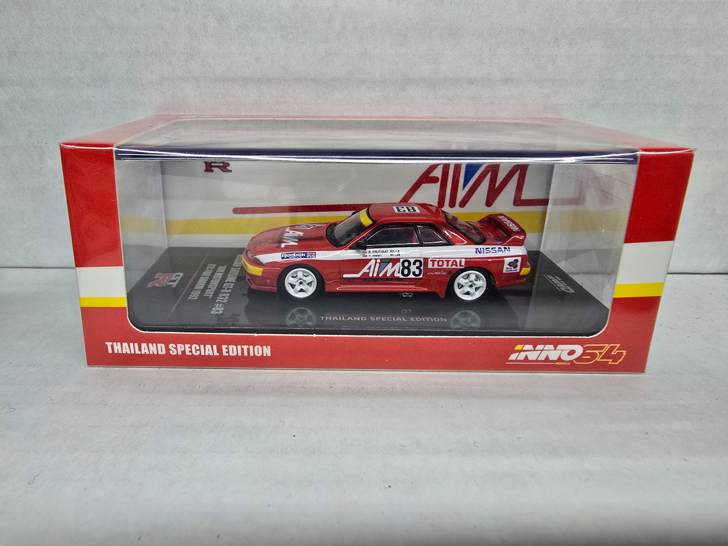 Inno64 
Nissan Skyline GT-R R32 #83
Aim motorsports
Japanese Touring car
Championship 
Fuji 500km1992
Thailand edition