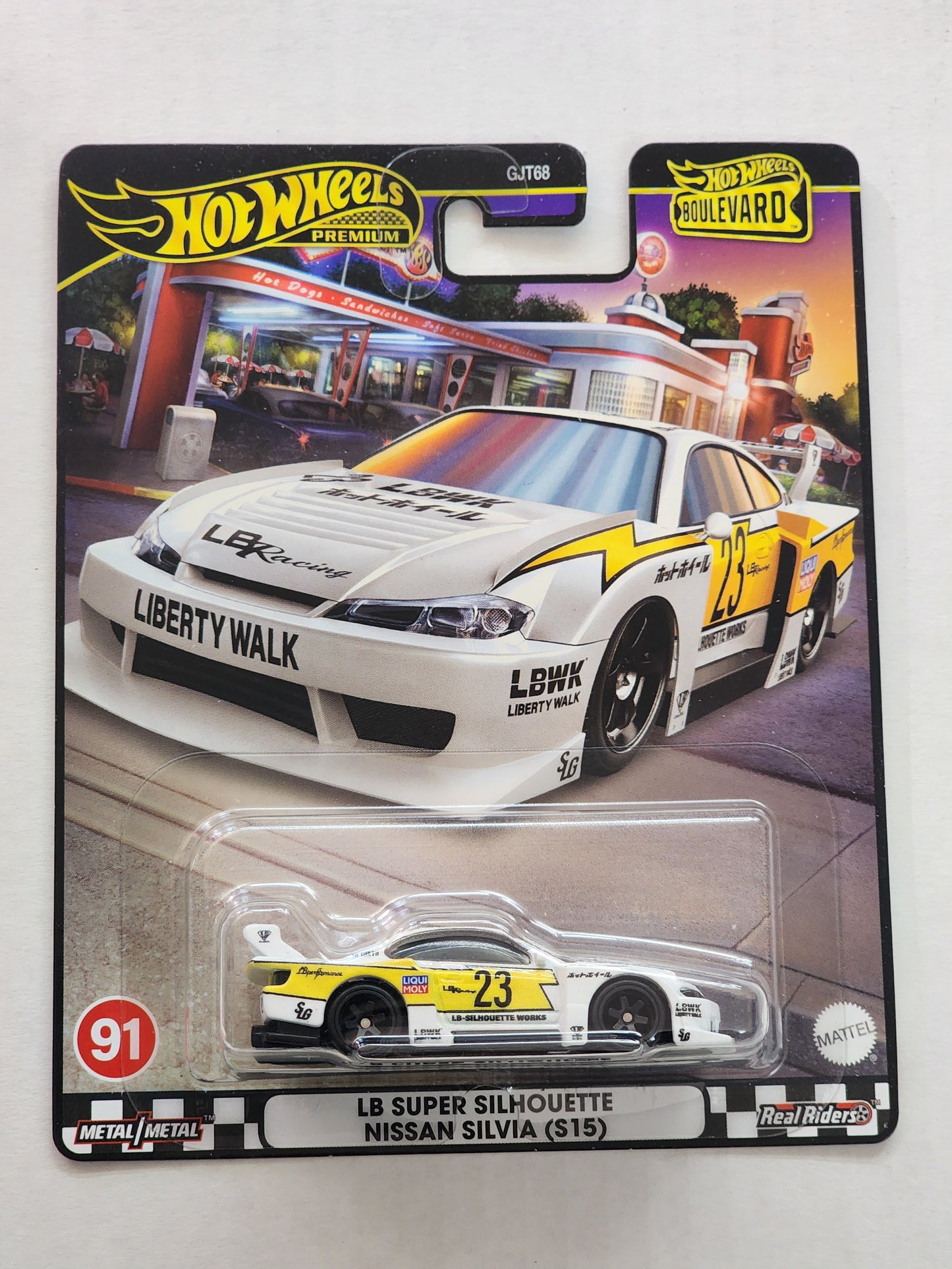 Hot wheels Premium Boulevard No.91 Lb Super Silhouette Nissan Silvia s15