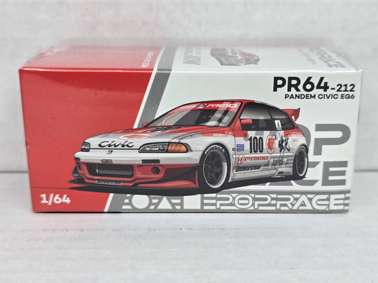 PopRace 
Pandem civic Eg6 
#212