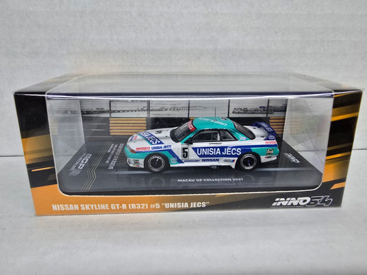 Inno64 
Nissan Skyline GT-R R32 #5
Unisia Jecs Macau Guia Race 1992
Macau Gp collection 2021