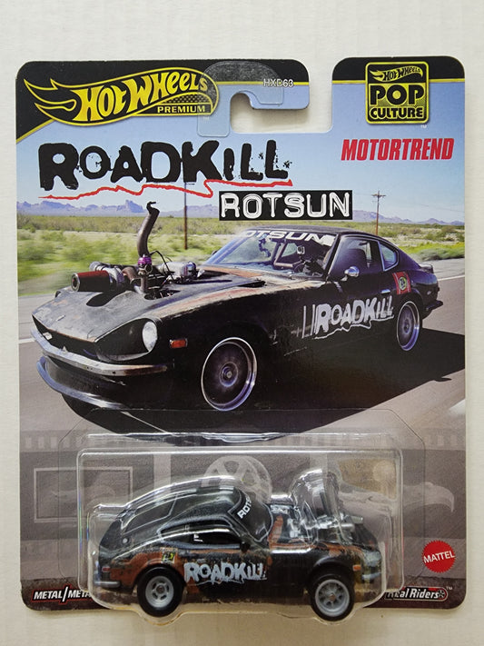 Hot wheels Premium Pop culture Motor trend Roadkill Rotsun