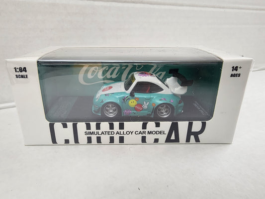 Timemicro 1/64 Coca-Cola Tooned Porsche Cool Car Collaboration