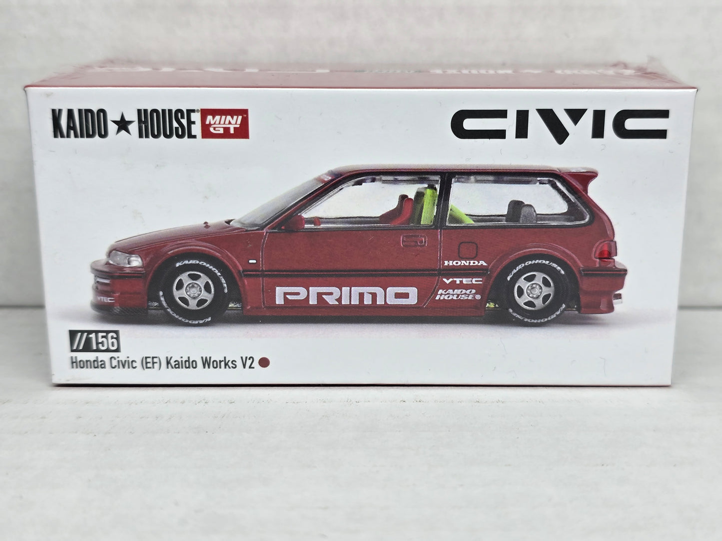 Kaidohouse Mini Gt 
Honda Civic Ef 
Kaido works
V1
#156