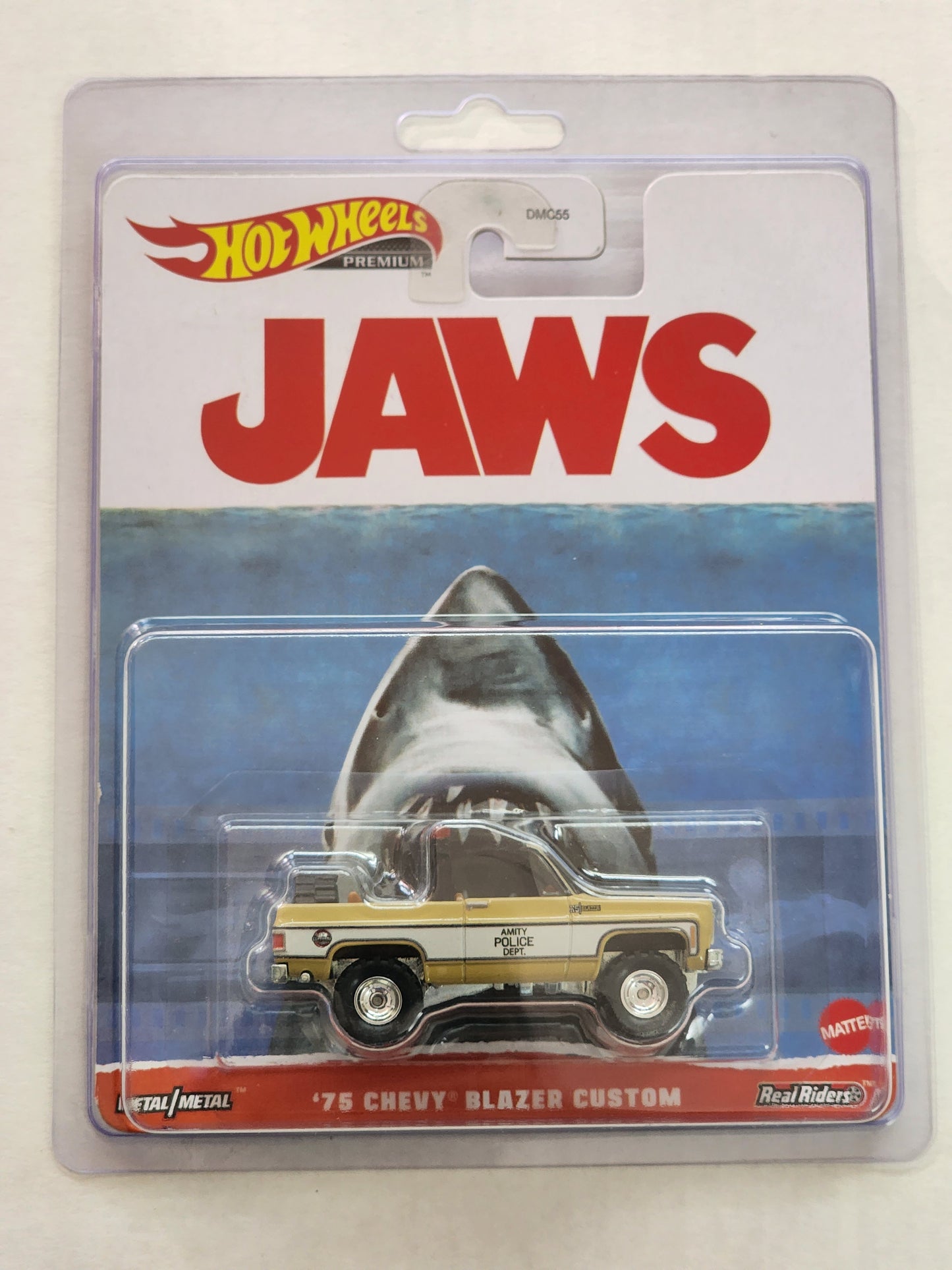 Hot wheels Premium replica entertainment Jaws 75 Chevy Blazer Custom