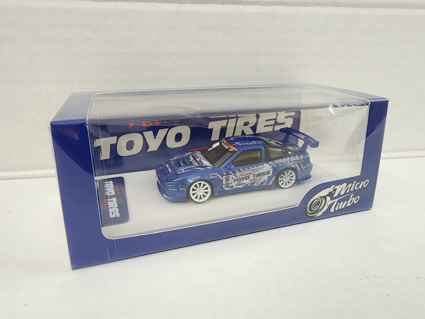 Micro turbo 1/64 Nissan 180sx Toyo Tyres