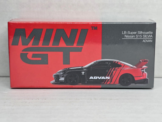 Mini Gt 
Lb Super Silhouette 
Nissan Silvia S15 
Advan
