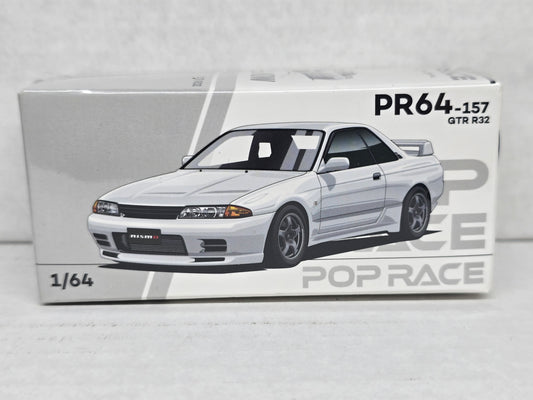 PopRace 
GTR R32
White 
#157