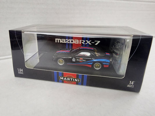 Timemicro 1/64 Mazda rx7 Martini Livery