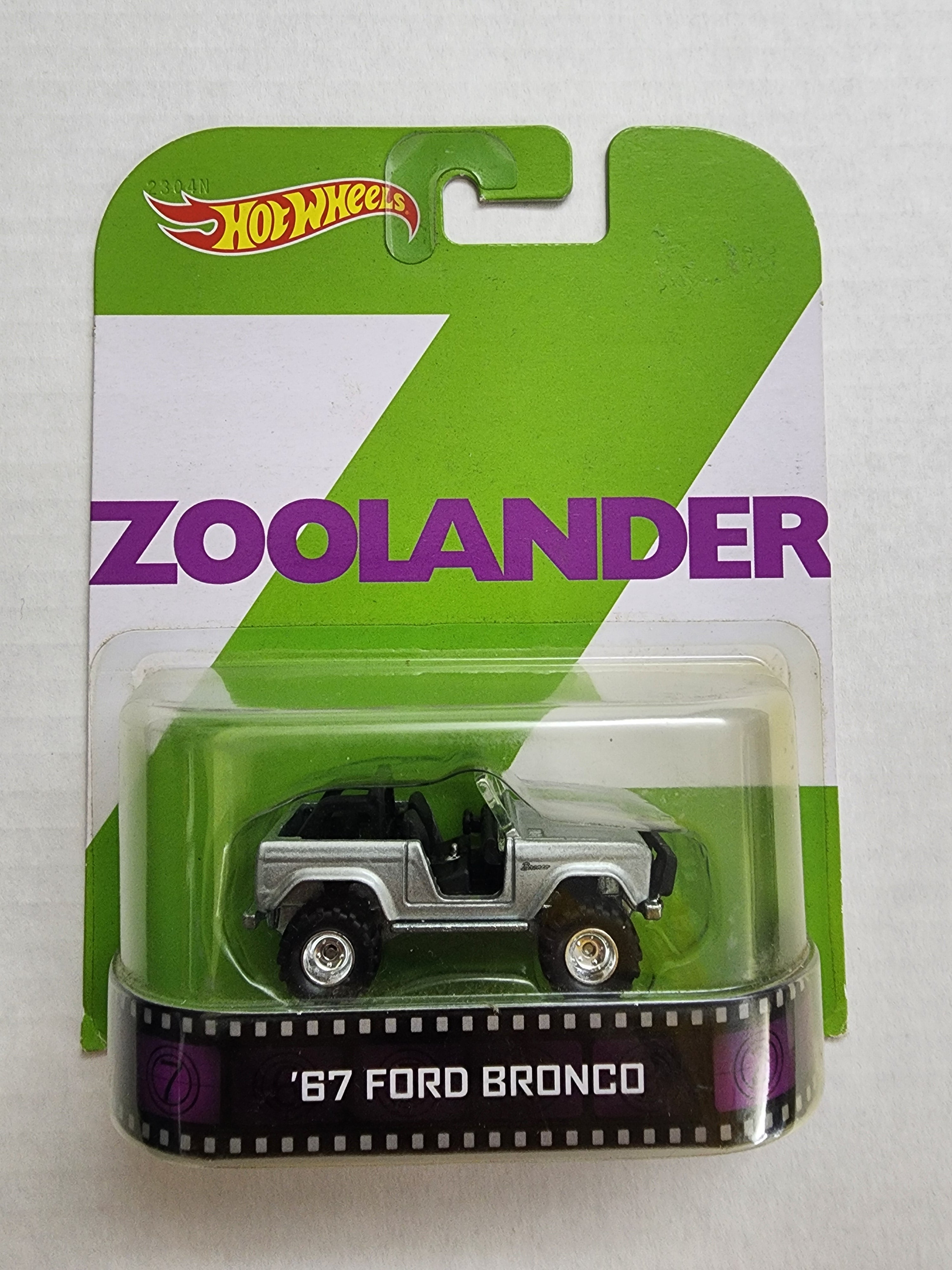 Hot wheels Premium Replica entertainment 2014 Zoolander 67 Ford Bronco ...