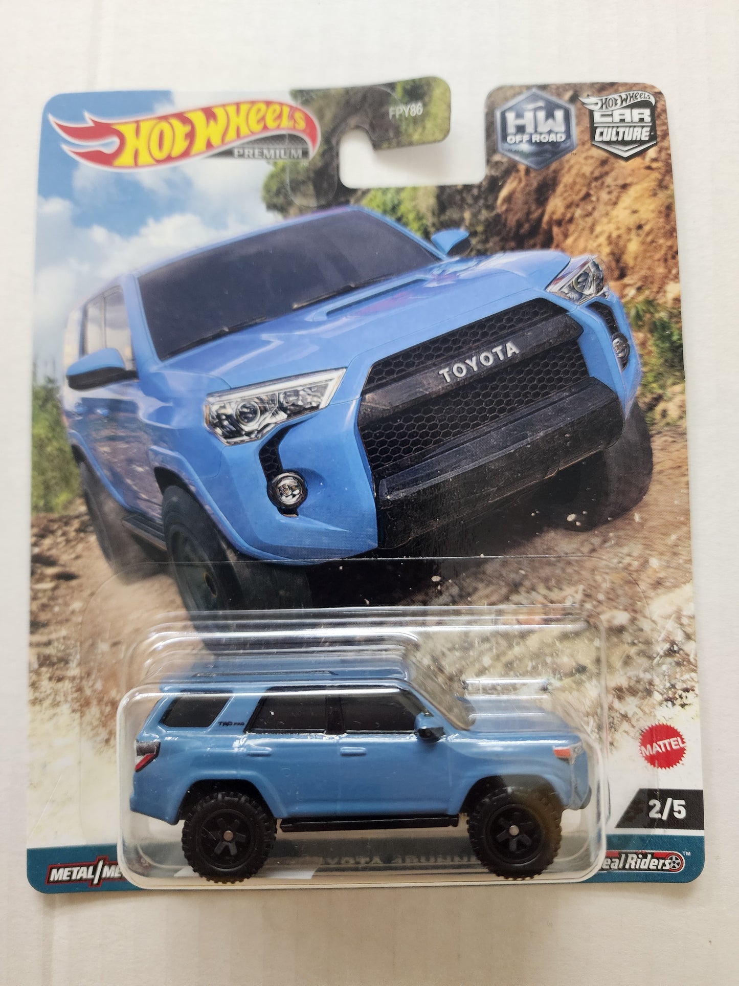 Hot wheels Premium Car Culture Hw Offroad Toyota 4Runner