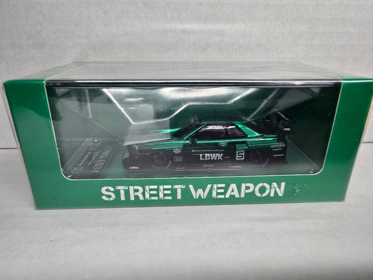 Street Weapon 
Nissan Skyline Er34 Lbwk 
Green