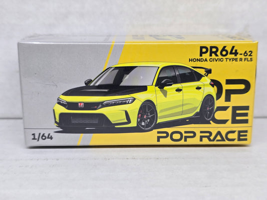 PopRace 
Honda Civic Type R FL5
Yellow 
#62