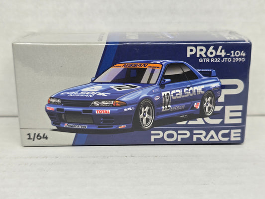 PopRace 
Gtr R32 Jtc 1990
Calsonic Racing Team 
#104