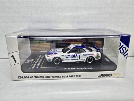 Inno64 
Nissan Skyline GT-R R32 #1
Unisia Jecs Macau Guia Race 1991