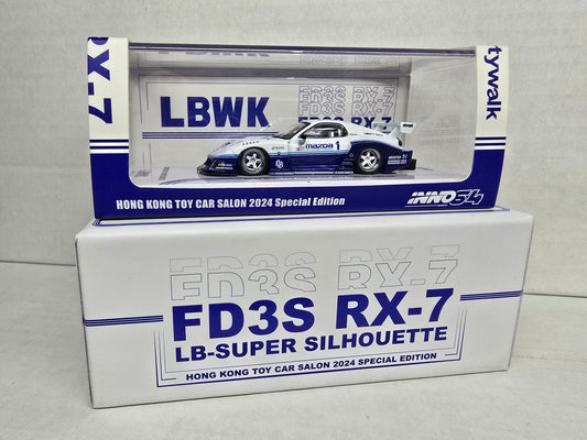 Inno64 
Mazda RX7 FD3S 
Super Silhouette Lbwk 
Hong kong Toy Car Salon 
2024 Special Edition